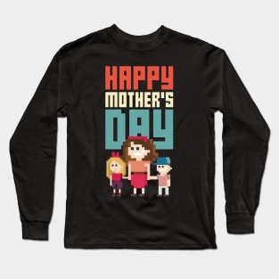 Super Mother's Day Retro Long Sleeve T-Shirt